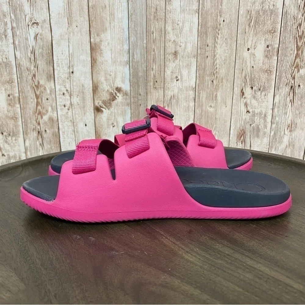Chaco Chillos Kids Magenta Slide Sandals Size‎ 5